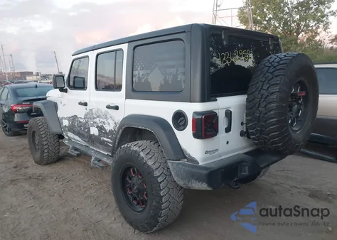 2018 Jeep Wrangler Unlimited Sport 4X4 from USA, damaged, VIN 1C4HJXDG0JW138832